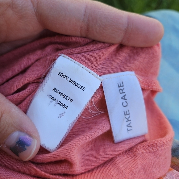 Anthropologie bl^nk London multicolor swing dress small petite SP PS - Picture 6 of 12